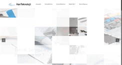 Desktop Screenshot of hanteknoloji.com